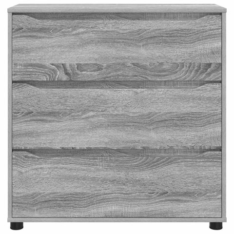 SZAFKA DO PRZECHOWYWANIA SZARY SONOMA 80X31X81CM