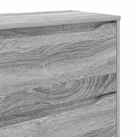 SZAFKA DO PRZECHOWYWANIA SZARY SONOMA 80X31X81CM