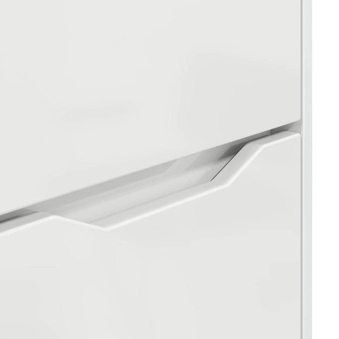 SZAFKA DO PRZECHOWYWANIA POŁYSK BIAŁY 60X48X57CM