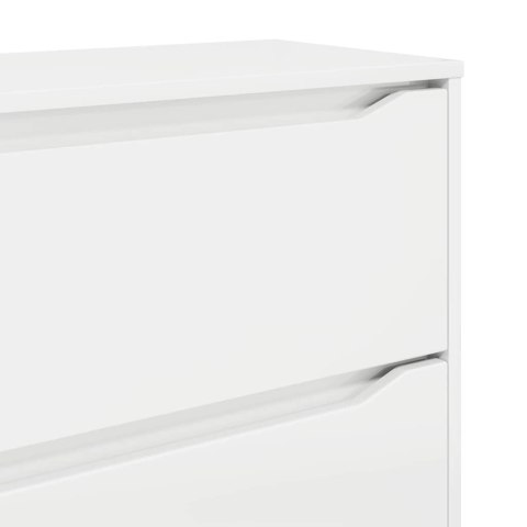 SZAFKA DO PRZECHOWYWANIA POŁYSK BIAŁY 80X31X81CM