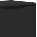 SZAFKA ŁAZIENKOWA CZARNY 40,5X40X44CM