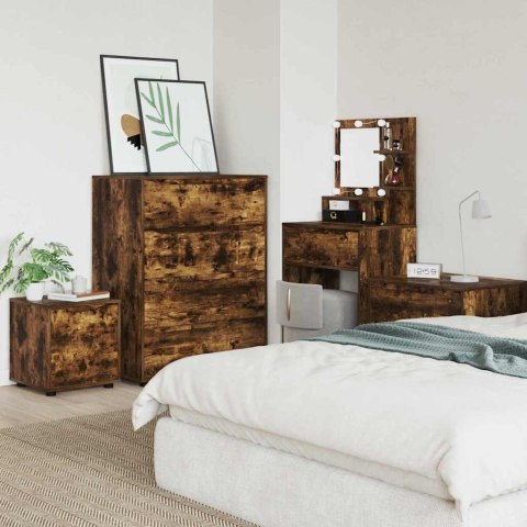 SZAFKA ŁAZIENKOWA DĄB WĘDZONY 40,5X 40X 44CM