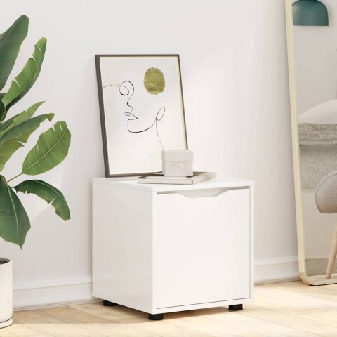 SZAFKA ŁAZIENKOWA POŁYSK BIAŁY 40,5X40X44CM