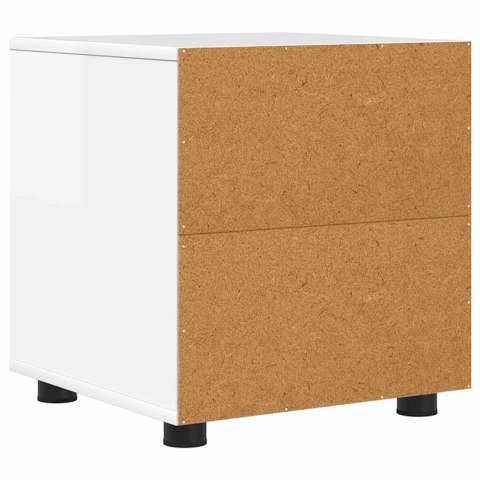 SZAFKA ŁAZIENKOWA POŁYSK BIAŁY 40,5X40X44CM