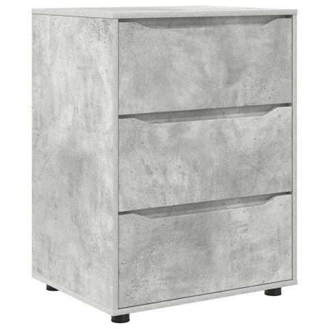 SZAFKA DO PRZECHOWYWANIA BETONOWY SZARY 60X48X81CM