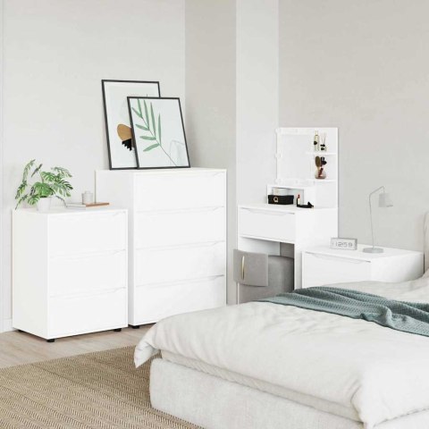 SZAFKA DO PRZECHOWYWANIA BIAŁY 60X48X81CM