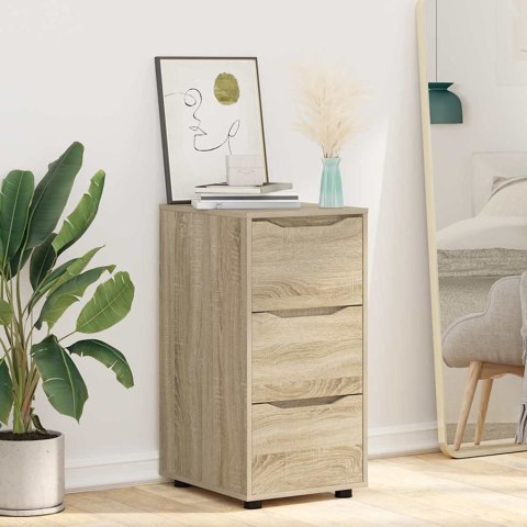 SZAFKA DO PRZECHOWYWANIA DĄB SONOMA 40X48X81CM