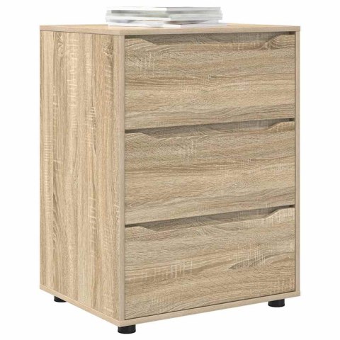 SZAFKA DO PRZECHOWYWANIA DĄB SONOMA 60X48X81CM