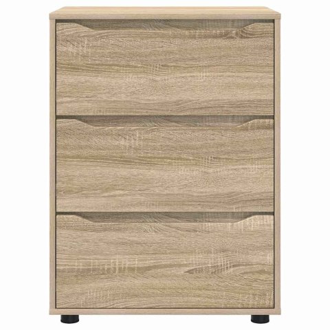 SZAFKA DO PRZECHOWYWANIA DĄB SONOMA 60X48X81CM