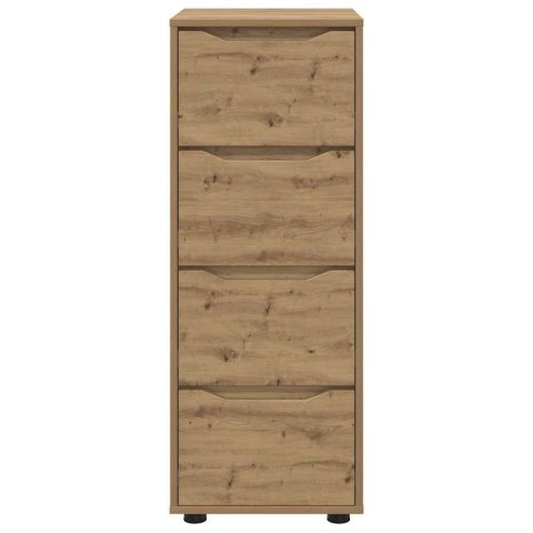 SZAFKA DO PRZECHOWYWANIA DĄB RZEMIEŚLNICZY 40X48X105CM