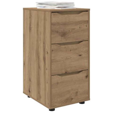 SZAFKA DO PRZECHOWYWANIA DĄB RZEMIEŚLNICZY 40X48X81CM