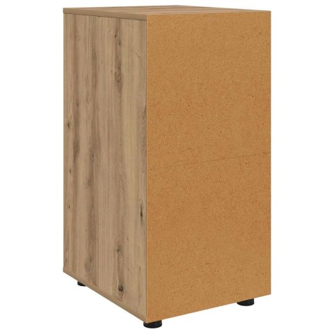 SZAFKA DO PRZECHOWYWANIA DĄB RZEMIEŚLNICZY 40X48X81CM