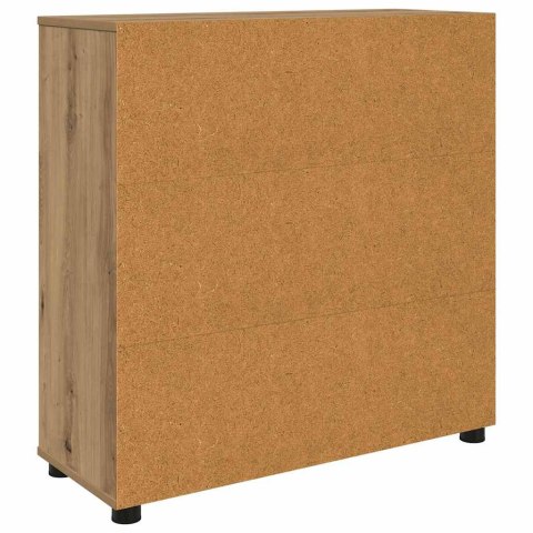 SZAFKA DO PRZECHOWYWANIA DĄB RZEMIEŚLNICZY 80X31X81CM