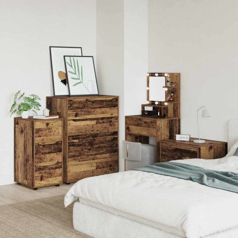 SZAFKA DO PRZECHOWYWANIA STARE DREWNO 40X48X81CM