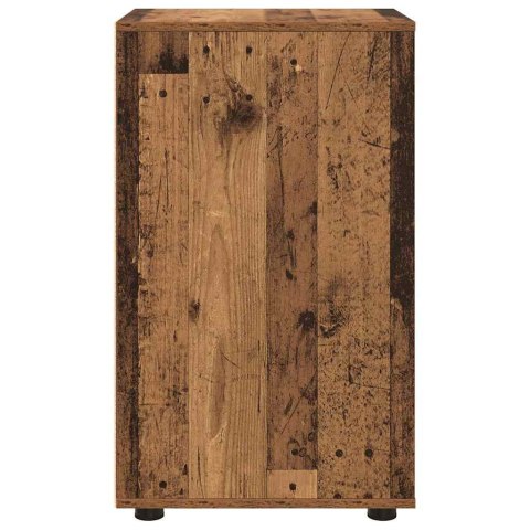 SZAFKA DO PRZECHOWYWANIA STARE DREWNO 40X48X81CM