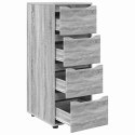 SZAFKA DO PRZECHOWYWANIA SZARY SONOMA 40X48X105CM