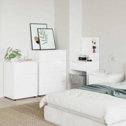 SZAFKA DO PRZECHOWYWANIA POŁYSK BIAŁY 60X48X81CM