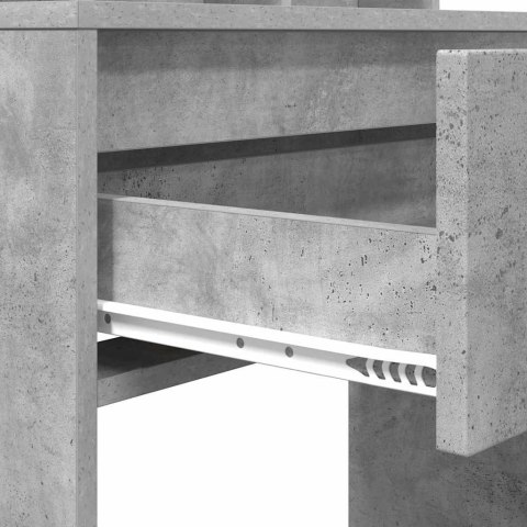 TOALETKI DO SYPIALNI BETONOWY SZARY 80X39,6X135CM