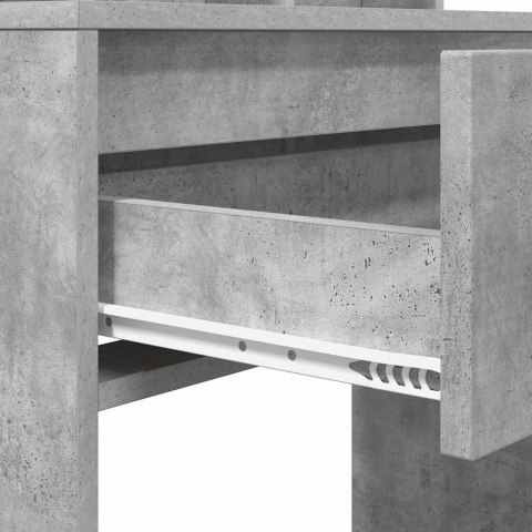 TOALETKI DO SYPIALNI BETONOWY SZARY 80X39,6X135CM