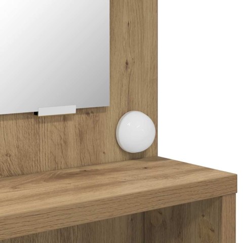 TOALETKI DO SYPIALNI DĄB RZEMIEŚLNICZY 80X39,6X135CM