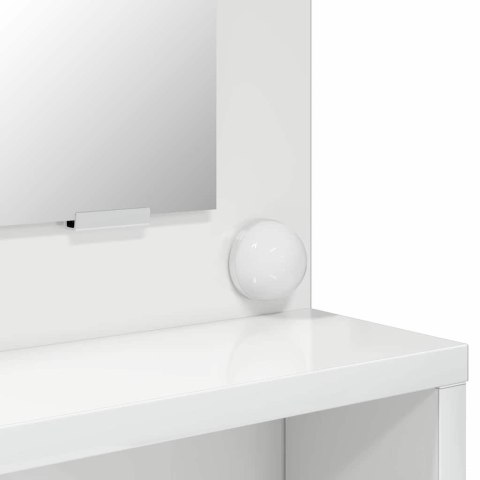 TOALETKI DO SYPIALNI POŁYSK BIAŁY 80X39,6X135CM