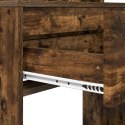 VidaXL Toaletki do sypialni z szufladą Dąb wędzony 80 x 39,6 x 135 cm