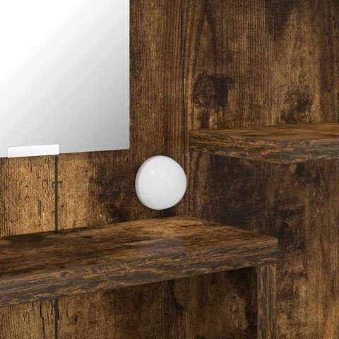 VidaXL Toaletki do sypialni z szufladą Dąb wędzony 80 x 39,6 x 135 cm