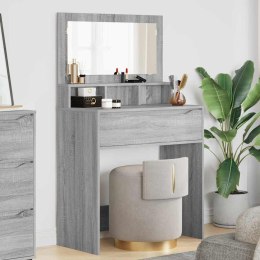 TOALETKI DO SYPIALNI Z SZUFLADĄ SZARY SONOMA 80X39,6X135CM