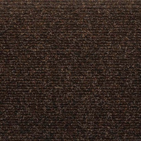 VidaXL Maty na schody samoprzylepne 20 szt. 65x21x4 cm Brązowe półokrągłe duże
