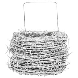 DRUT KOLCZASTY SREBRNY 50M STAL OCYNKOWANA NA GORĄCO