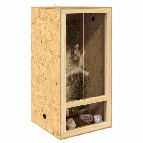 TERRARIUM NATURALNY 50X50X100CM OSB