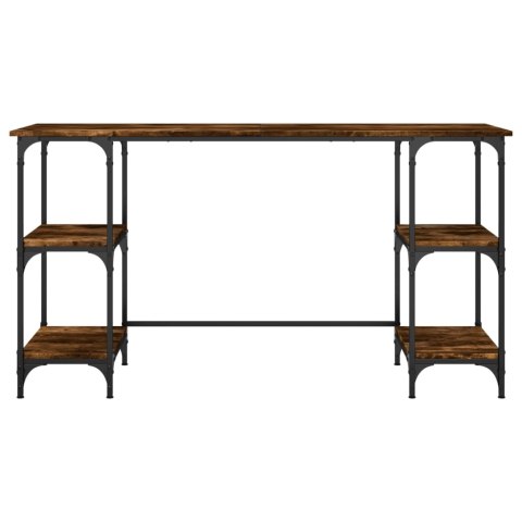 BIURKO PRZYDYMIONY DĄB 140X50X75CM