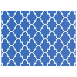 VidaXL Dywan zewnętrzny ARAKIL Niebieski 300 x 400 cm PP