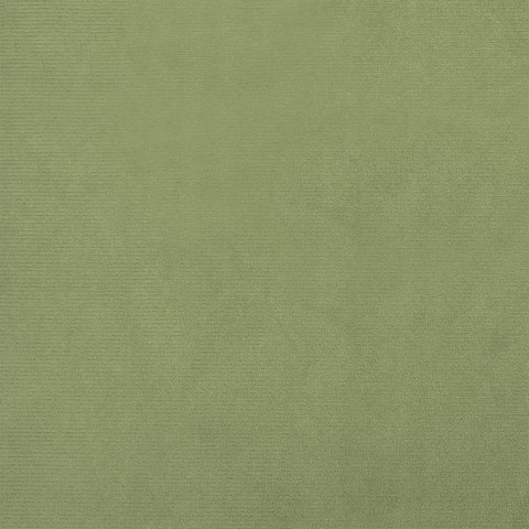 OKRĄGŁY STOŁEK ZE SCHOWKIEM MUSZTARDOWY ZIELONY OBITY AKSAMITEM 31X37CM