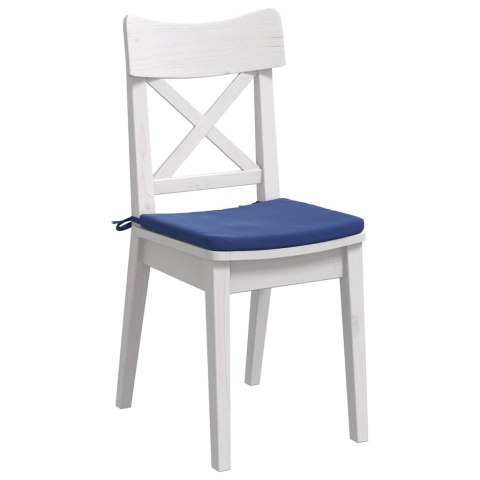 PODUSZKI NA SIEDZISKA 4 SZT. NIEBIESKI POLICYJNY 40X40X3CM