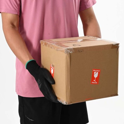 RĘKAWICE ROBOCZE 24 PCS CZARNY 10 /XL POLIESTER