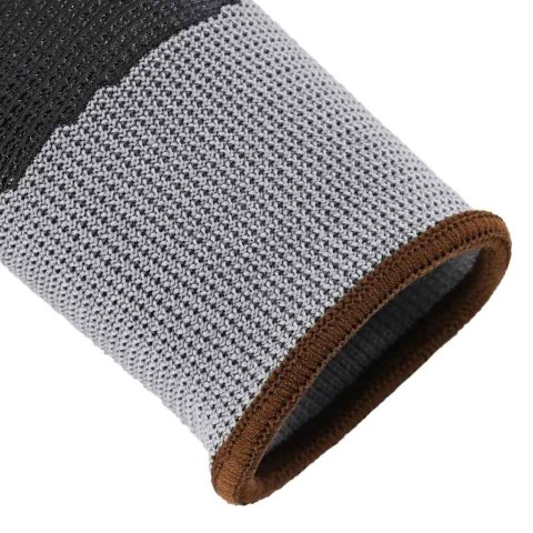 RĘKAWICE ROBOCZE 24 PCS SZARY I CZARNY 8 / M POLIESTER