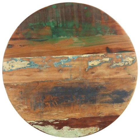 VidaXL Stolik boczny, 48x48x56 cm, lite drewno z odzysku