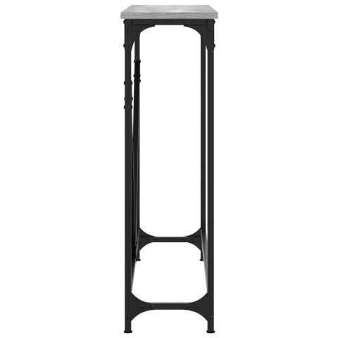 STOLIK KONSOLOWY SZARY DĄB SONOMA 102X22,5X75CM