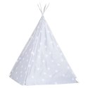 NAMIOT TIPI DLA DZIECI TORBA POLIESTER SZARY 115X115X160CM