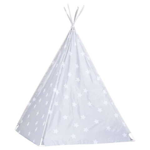 NAMIOT TIPI DLA DZIECI TORBA POLIESTER SZARY 115X115X160CM
