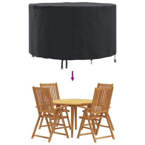 POKROWIEC NA MEBLE OGRODOWE 102X102X71CM TKANINA 420D