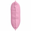 VidaXL Poduszka na plecy Różowy 60 x 19 x 50 cm tkanina