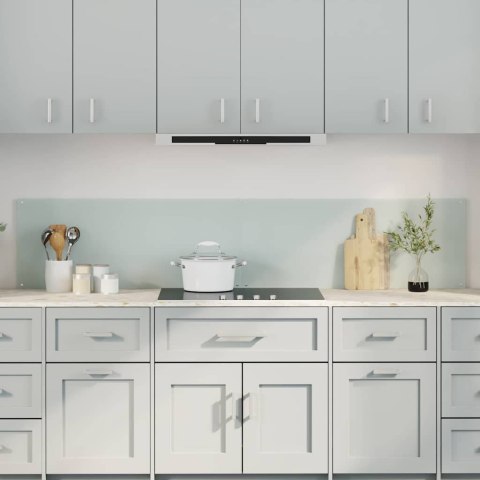 PRZÓD KUCHENNY 2 PCS BIAŁY 100X40CM SZKŁO HARTOWANE