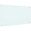 PRZÓD KUCHENNY 2 PCS BIAŁY 100X60CM SZKŁO HARTOWANE