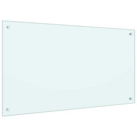 PRZÓD KUCHENNY 2 PCS BIAŁY 100X60CM SZKŁO HARTOWANE