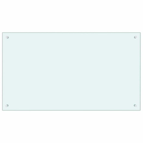 PRZÓD KUCHENNY 2 PCS BIAŁY 100X60CM SZKŁO HARTOWANE