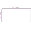 PRZÓD KUCHENNY 2 PCS BIAŁY 90X40CM SZKŁO HARTOWANE
