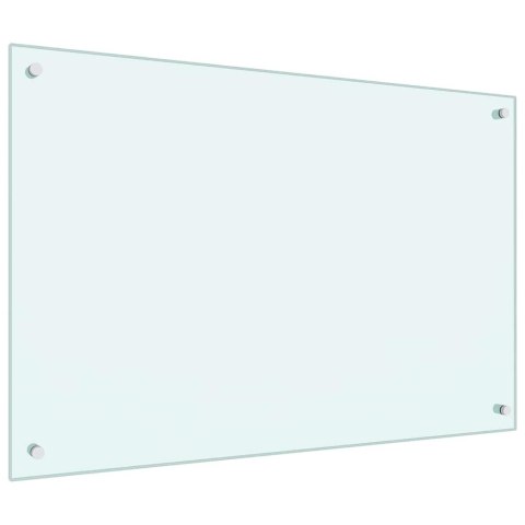 PRZÓD KUCHENNY 2 PCS BIAŁY 90X60CM SZKŁO HARTOWANE