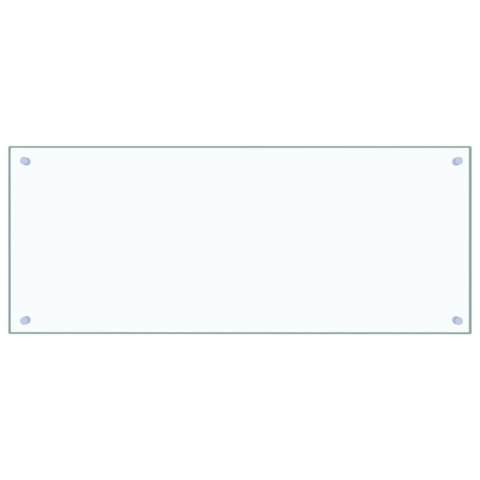 PRZÓD KUCHENNY 2 PCS PRZEZROCZYSTY 100X40CM SZKŁO HARTOWANE